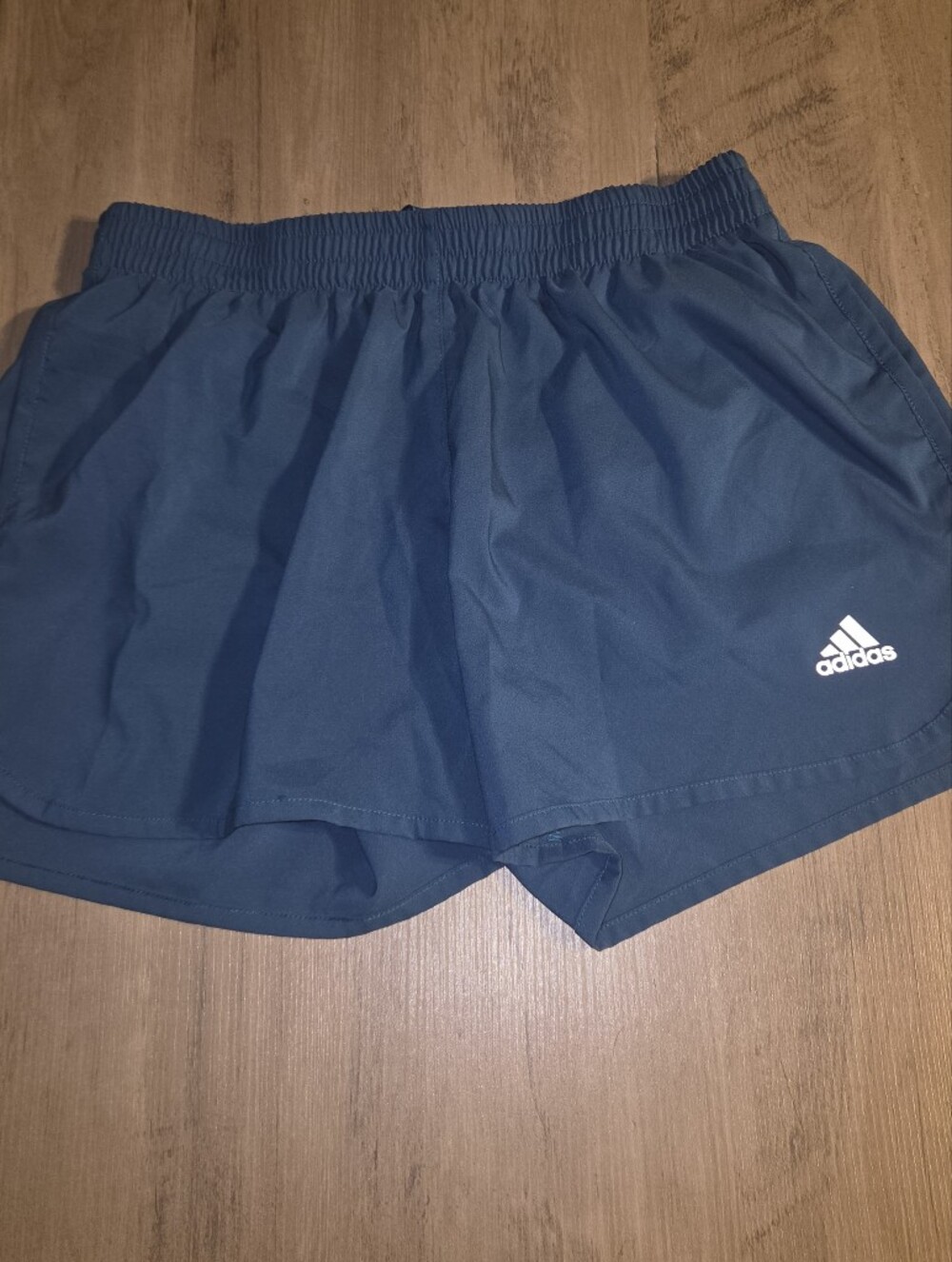 adidas Women's Teal Blue Athletic Running Shorts